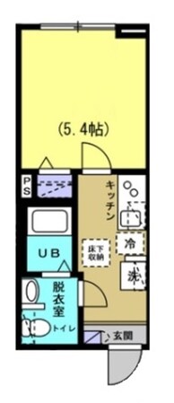 ヴォレ・ソレイユ北千住の物件間取画像